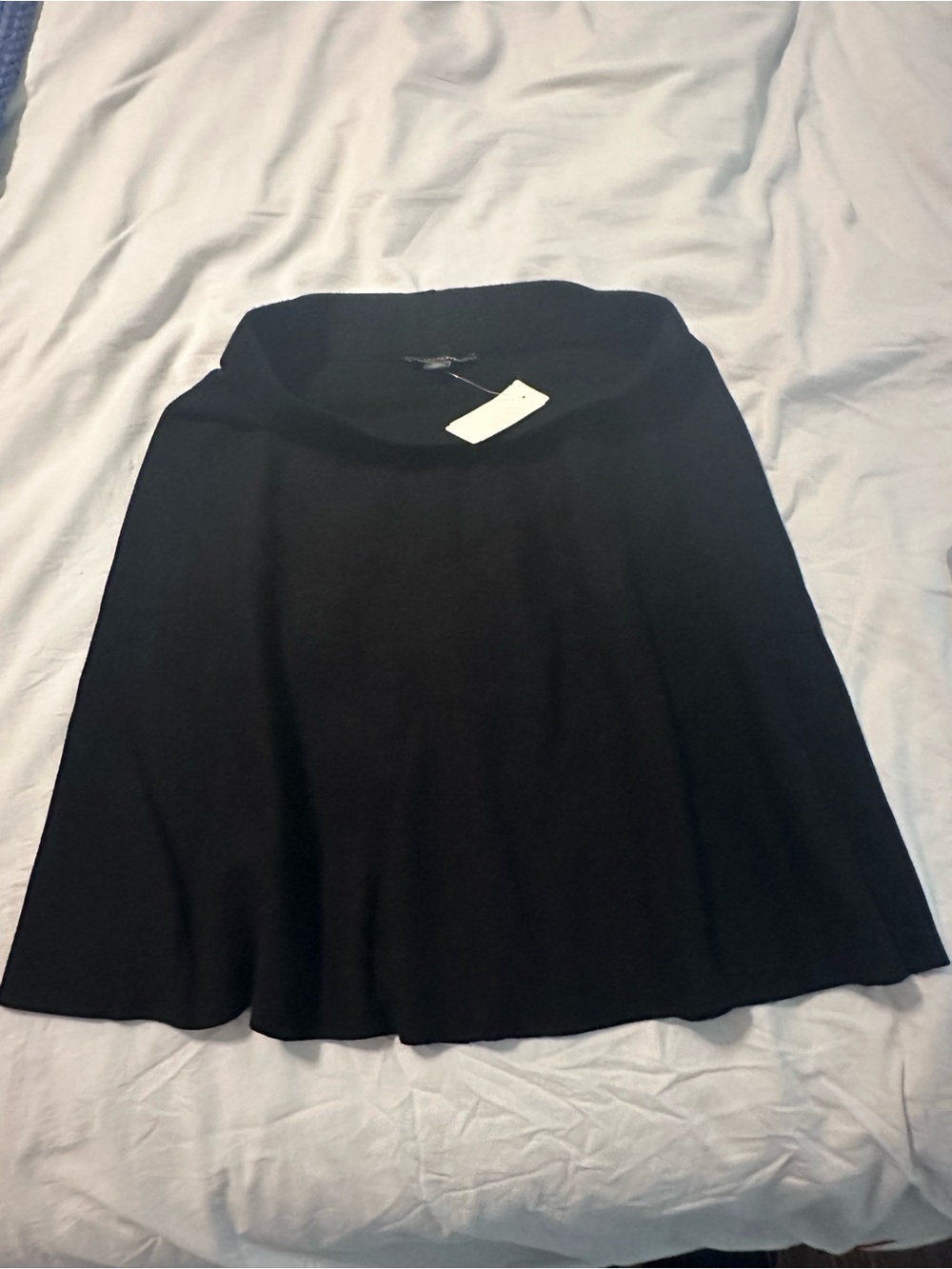 Saks Fifth Avenue Black A-Line Skirt